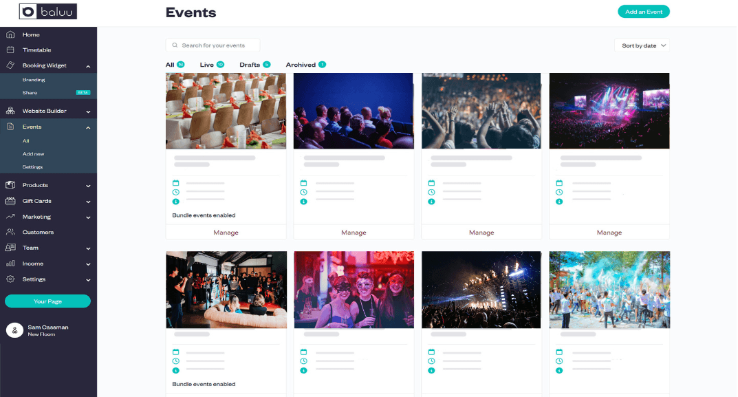 Quick, flexible setup