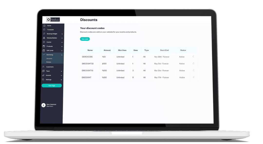 Quick, flexible setup